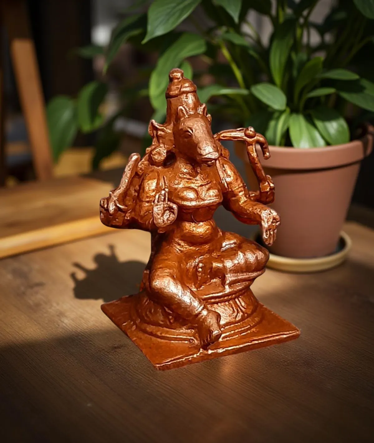 Searchers Paradise Kambi Kolam Rangoli Stencil Wooden, (5x5 Inches) Pack of 1 Piece